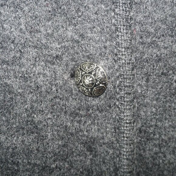 Vintage 90s Wool Cardigan Sweater Jacket XL - Picture 2 of 6